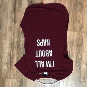 Maroon shirt